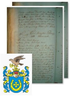 Przykładowe zdjęcie wywodu rodowitości szlacheckiej z 1802 roku, stron 2.jpg