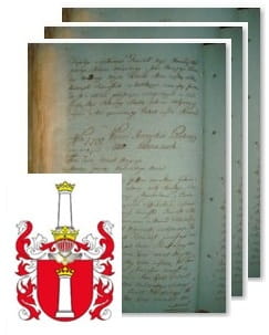 Przykładowe zdjęcie wywodu rodowitości szlacheckiej z 1802 roku, stron 3.jpg