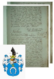 Przykładowe zdjęcie wywodu rodowitości szlacheckiej z 1802 roku, stron 2.jpg