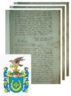 Przykładowe zdjęcie wywodu rodowitości szlacheckiej z 1802 roku, stron 3.jpg