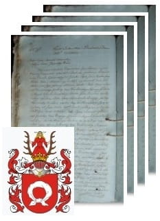 Przykładowe zdjęcie wywodu rodowitości szlacheckiej z 1811 roku, stron 4.jpg