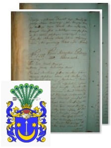 Przykładowe zdjęcie wywodu rodowitości szlacheckiej z 1802 roku, stron 2.jpg