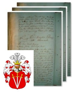 Przykładowe zdjęcie wywodu rodowitości szlacheckiej z 1802 roku, stron 3.jpg