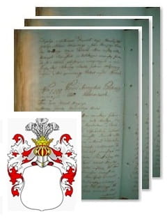 Przykładowe zdjęcie wywodu rodowitości szlacheckiej z 1802 roku, stron 3.jpg