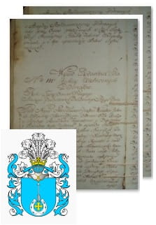 Przykładowe zdjęcie wywodu rodowitości szlacheckiej z 1802 roku, stron 2.jpg