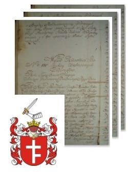 Przykładowe zdjęcie wywodu rodowitości szlacheckiej z 1802 roku, stron 3.jpg