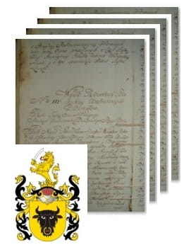 Przykładowe zdjęcie wywodu rodowitości szlacheckiej z 1802 roku, stron 4.jpg