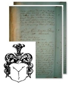 Przykładowe zdjęcie wywodu rodowitości szlacheckiej z 1802 roku, stron 2.jpg