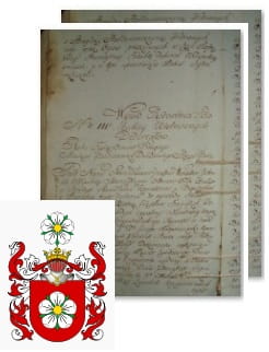 Przykładowe zdjęcie wywodu rodowitości szlacheckiej z 1802 roku, stron 2.jpg