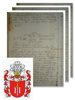 Przykładowe zdjęcie wywodu rodowitości szlacheckiej z 1802 roku, stron 3.jpg