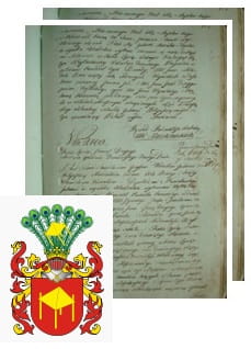 Przykładowe zdjęcie wywodu rodowitości szlacheckiej z 1802 roku, stron 2.jpg