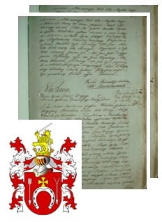 Przykładowe zdjęcie wywodu rodowitości szlacheckiej z 1802 roku, stron 2.jpg