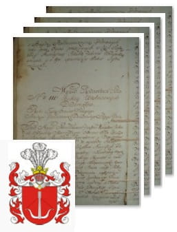 Przykładowe zdjęcie wywodu rodowitości szlacheckiej z 1802 roku, stron 4.jpg