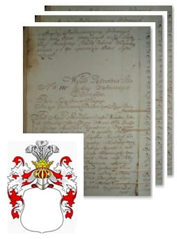 Przykładowe zdjęcie wywodu rodowitości szlacheckiej z 1802 roku, stron 3.jpg