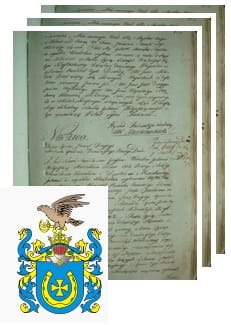 Przykładowe zdjęcie wywodu rodowitości szlacheckiej z 1802 roku, stron 3.jpg