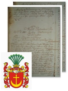 Przykładowe zdjęcie wywodu rodowitości szlacheckiej z 1802 roku, stron 2.jpg