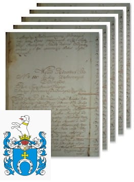 Przykładowe zdjęcie wywodu rodowitości szlacheckiej z 1802 roku, stron 5.jpg