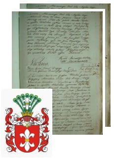 Przykładowe zdjęcie wywodu rodowitości szlacheckiej z 1802 roku, stron 2.jpg