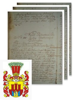 Przykładowe zdjęcie wywodu rodowitości szlacheckiej z 1802 roku, stron 3.jpg