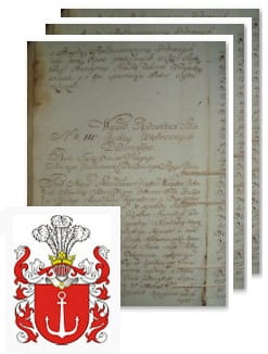 Przykładowe zdjęcie wywodu rodowitości szlacheckiej z 1802 roku, stron 3.jpg