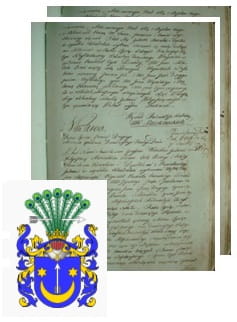 Przykładowe zdjęcie wywodu rodowitości szlacheckiej z 1802 roku, stron 2.jpg