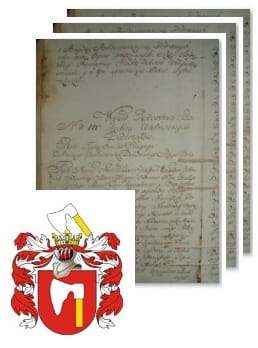 Przykładowe zdjęcie wywodu rodowitości szlacheckiej z 1802 roku, stron 3.jpg