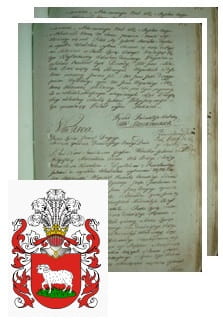 Przykładowe zdjęcie wywodu rodowitości szlacheckiej z 1802 roku, stron 2.jpg