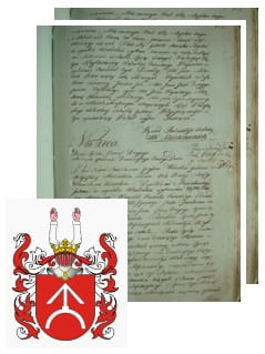 Przykładowe zdjęcie wywodu rodowitości szlacheckiej z 1802 roku, stron 2.jpg