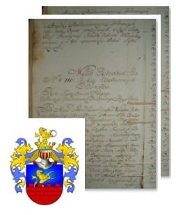 Przykładowe zdjęcie wywodu rodowitości szlacheckiej z 1802 roku, stron 2.jpg