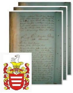 Przykładowe zdjęcie wywodu rodowitości szlacheckiej z 1802 roku, stron 3.jpg