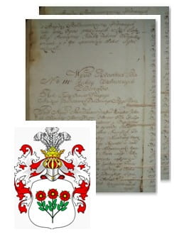 Przykładowe zdjęcie wywodu rodowitości szlacheckiej z 1802 roku, stron 2.jpg