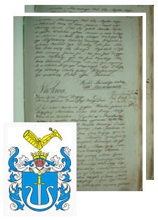 Przykładowe zdjęcie wywodu rodowitości szlacheckiej z 1802 roku, stron 2.jpg