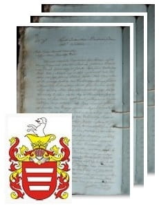 Przykładowe zdjęcie wywodu rodowitości szlacheckiej z 1811 roku, stron 3.jpg