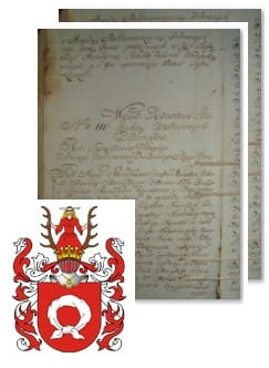 Przykładowe zdjęcie wywodu rodowitości szlacheckiej z 1802 roku, stron 2.jpg