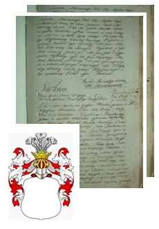 Przykładowe zdjęcie wywodu rodowitości szlacheckiej z 1802 roku, stron 2.jpg