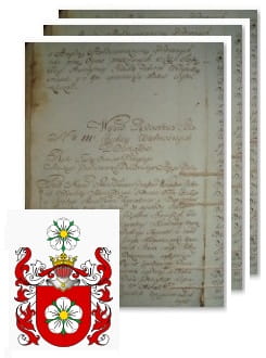 Przykładowe zdjęcie wywodu rodowitości szlacheckiej z 1802 roku, stron 3.jpg