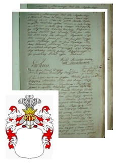 Przykładowe zdjęcie wywodu rodowitości szlacheckiej z 1802 roku, stron 2.jpg