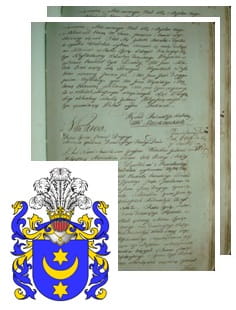 Przykładowe zdjęcie wywodu rodowitości szlacheckiej z 1802 roku, stron 2.jpg