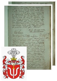 Przykładowe zdjęcie wywodu rodowitości szlacheckiej z 1802 roku, stron 2.jpg