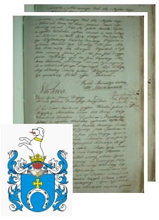 Przykładowe zdjęcie wywodu rodowitości szlacheckiej z 1802 roku, stron 2.jpg