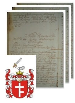 Przykładowe zdjęcie wywodu rodowitości szlacheckiej z 1802 roku, stron 3.jpg