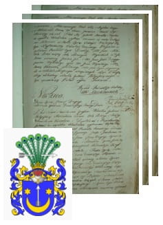 Przykładowe zdjęcie wywodu rodowitości szlacheckiej z 1802 roku, stron 3.jpg