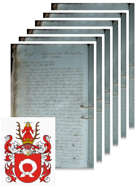 Przykładowe zdjęcie wywodu rodowitości szlacheckiej z 1806 roku, stron 6.jpg