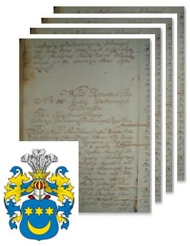Przykładowe zdjęcie wywodu rodowitości szlacheckiej z 1802 roku, stron 4.jpg