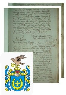 Przykładowe zdjęcie wywodu rodowitości szlacheckiej z 1802 roku, stron 2.jpg