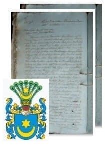 Przykładowe zdjęcie wywodu rodowitości szlacheckiej z 1810 roku, stron 2.jpg