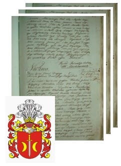 Przykładowe zdjęcie wywodu rodowitości szlacheckiej z 1802 roku, stron 3.jpg