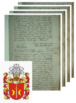 Przykładowe zdjęcie wywodu rodowitości szlacheckiej z 1802 roku, stron 4.jpg