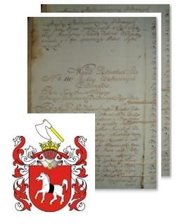 Przykładowe zdjęcie wywodu rodowitości szlacheckiej z 1802 roku, stron 2.jpg