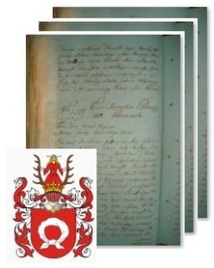 Skraha herbu Nałęcz 